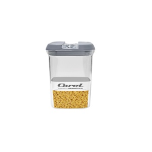 imagen de Frasco Hermético 1,4 Ml Capac Color Negro Fusión Carol