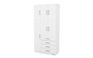 imagen de Placard 6 Puertas Dakar Plus Blanco MOSCONI (56711)