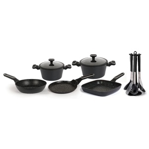imagen de Set De Batería Carol 14 Piezas Línea Granito Negro