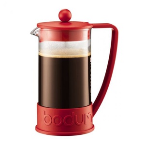 imagen de Cafetera Brazil 3 poc. Roja Bodum (D10948-294)(699965208219)