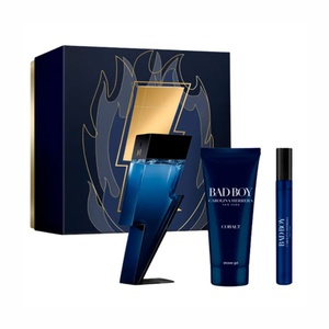 imagen de Carolina Herrera Bad Boy Cobalt Men Edp 100ml + Splitzer 10ml + Shower Gel