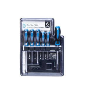 imagen de Kit De Destornilladores Bynox 6 Piezas